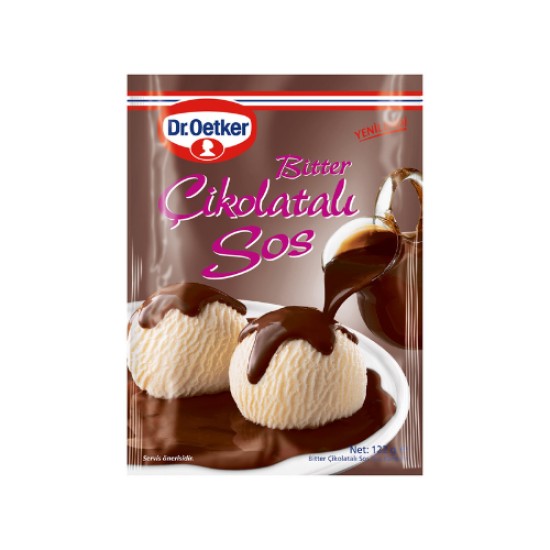 DR OETKER SOS BITTER CHOCOLATE SAUCE 122 GR