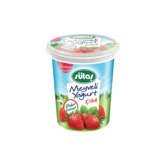 SUTAS FRUIT YOGURT STRAWBERRY 500 Gr.