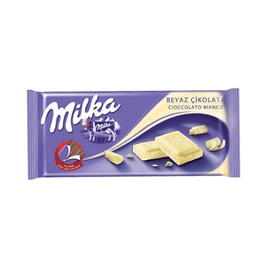 MILKA CIKOLATA BEYAZ 80 Gr.