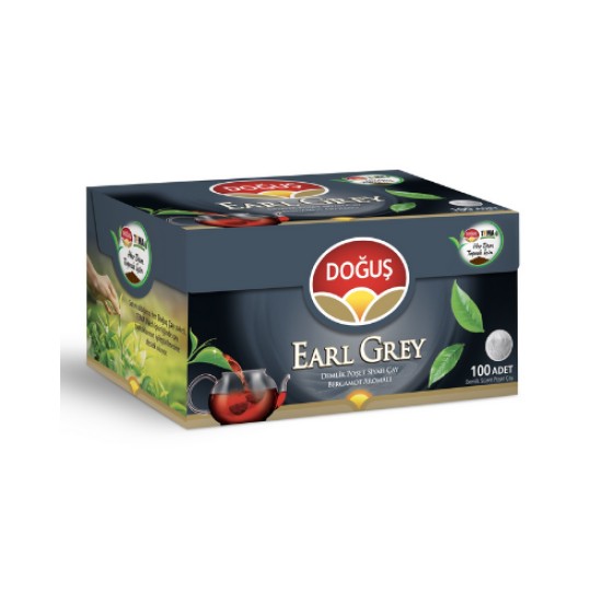 DOGUS EARLY GRAY TEMPOT POSET TEA 100 LOT