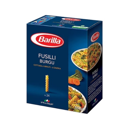 BARILLA MAK.FUSILLI BURGU 500GR