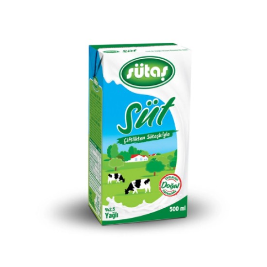 SUTAS UHT MILK 1 X 500 ML