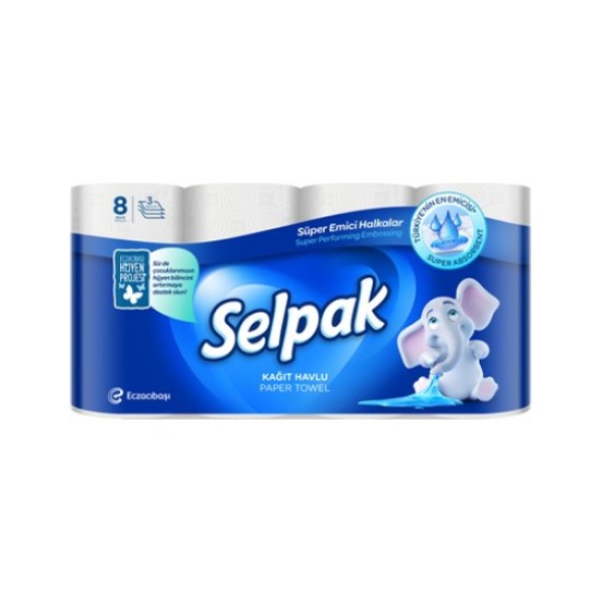 SELPAK HAVLU 3 X 8LI
