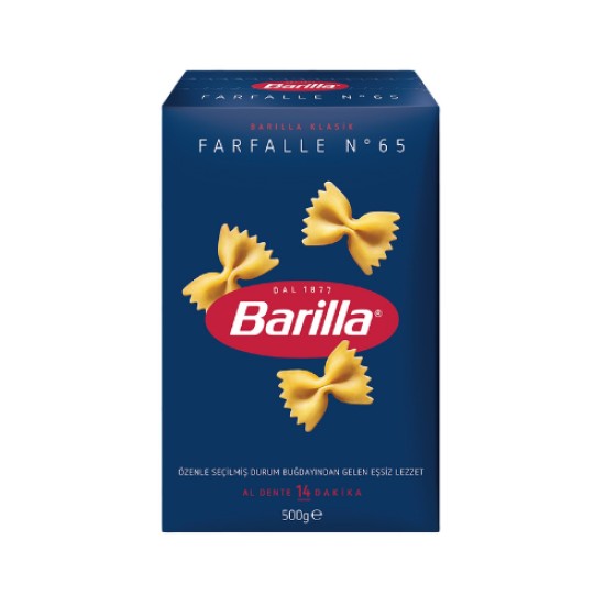 BARILLA MAKARNA FARFALLE MINI KELEBEK 500 GR.