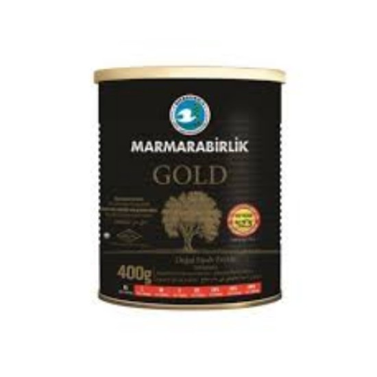 MARMARABIRLIK GOLD NATURAL BLACK OLIVES 400 GR