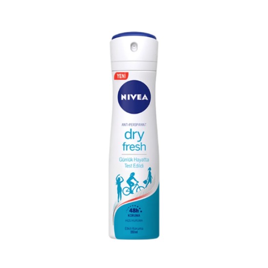 NIVEA DEODORANT KADIN DRY FRESH 150 ML