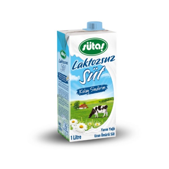 SUTAS LAKTOZSUZ SUT 1 LT