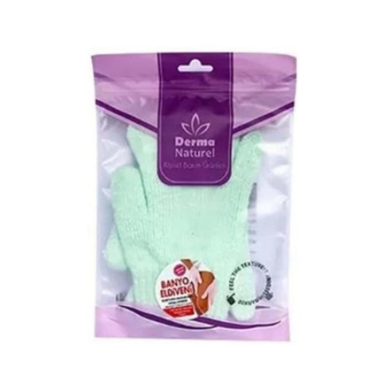 DERMA NATURAL BATH GLOVES