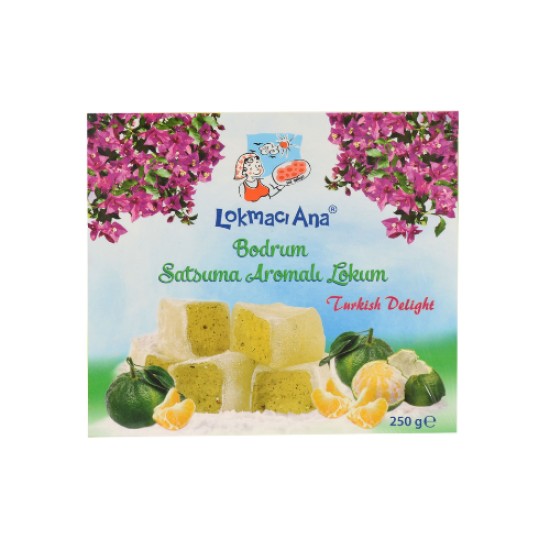 BODRUM LOKUM MANDALINA 250 GR
