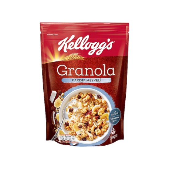 KELLOGG S GRANOLA KARISIK MEYVELI 340 GR