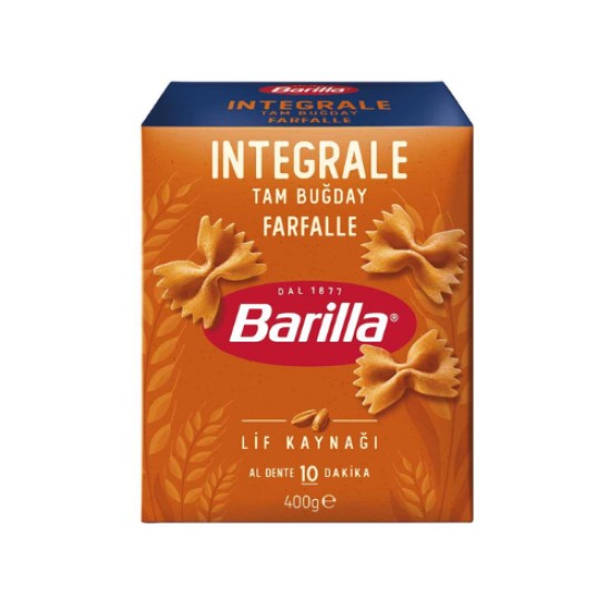 BARILLA TAM BUGDAY FARFALLE 400 GR