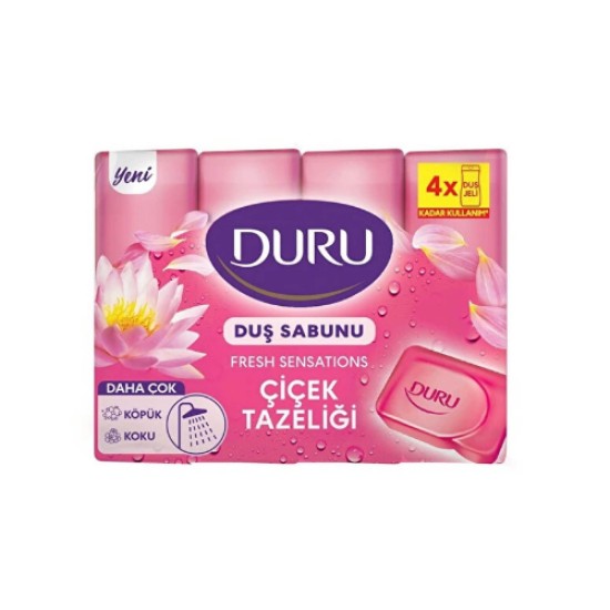 DURU SHOWER SOAP FRESH FLOWER FRESH 600 GR