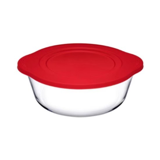 PASABAHCE POT GLASS WITH PLS LID 59133