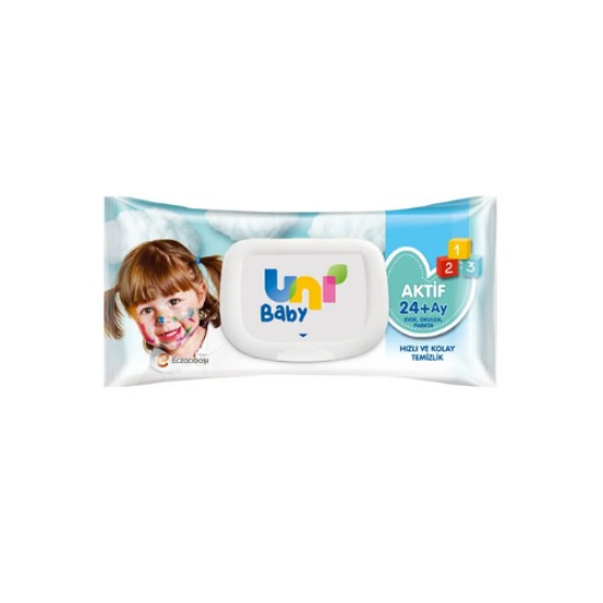 UNI BABY WET TOWEL ACTIVE 72 LI