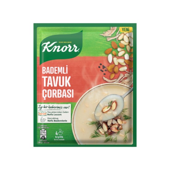 KNORR CHICKEN SOUP WITH ALMOND 75GR