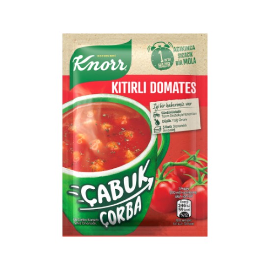 KNORR CABUK SOUP WITH CRISPY TOMATOES 22GR