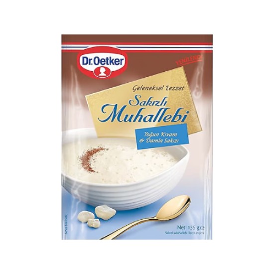 DR OETKER GUM PUDDING 135 GR