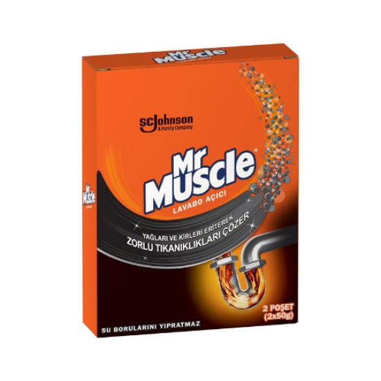 MR MUSCLE SINK ACIDIC GRANUL 2 X 50 GR