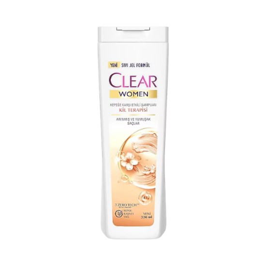 CLEAR WOMEN SAMPOO PURIFIED, SOFT HAIR, HAIR THERAPY 350 ML