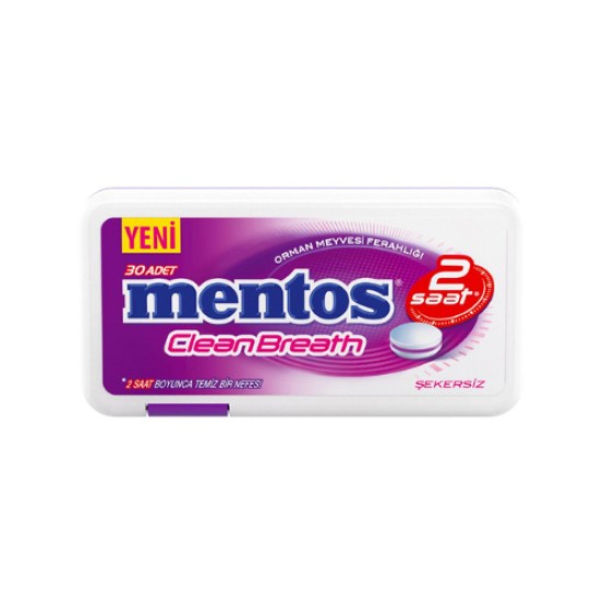 MENTOS CLEAN BREATH ORMAN MEY 21 GR