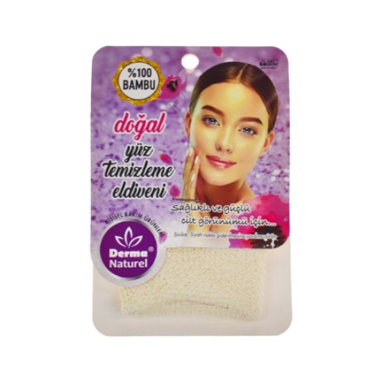 DERMA NATURAL FACE CLEANING GLOVE