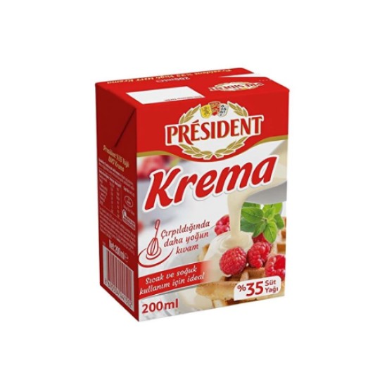PRESIDENT KREMA 200 ML