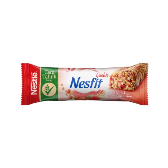 NESFIT  TAM TAHILLI BAR KIRMIZI MEYVELI 23,5 GR
