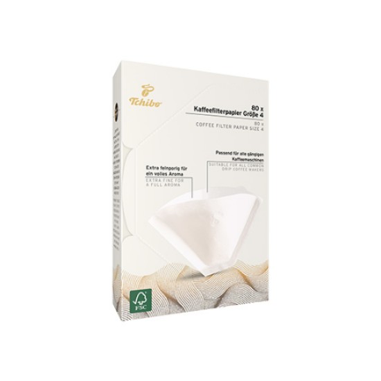 COFFEE FILTER PAPER 80 PIECES
