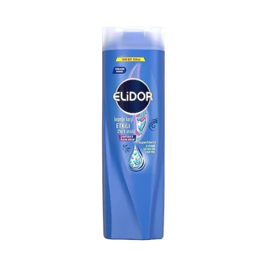 ELIDOR SAMPUAN VE BAKIM KREMI KEPEGE KARSI 2sı1 ARADA 400 ML