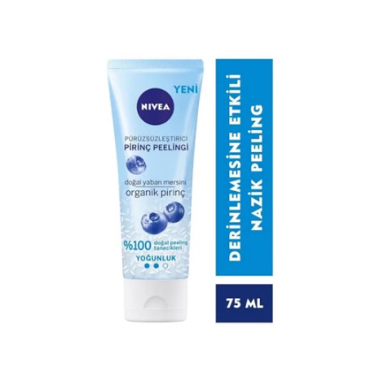 NIVEA PEELING ORGANIC RICE NORMAL SKIN 75 ML