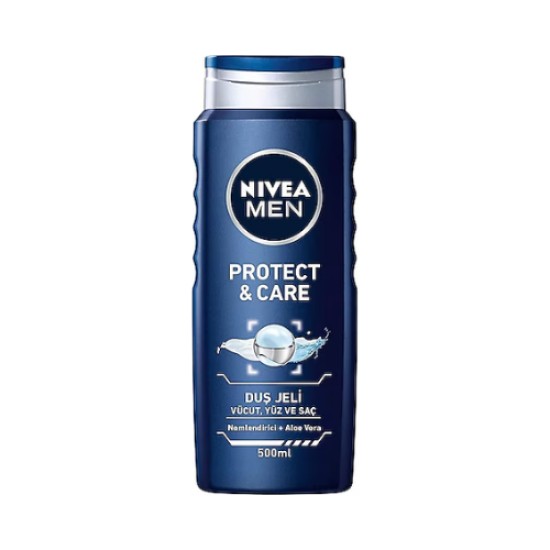 NIVEA DUS JELI PROTECT & CARE ERKEK 500 ML