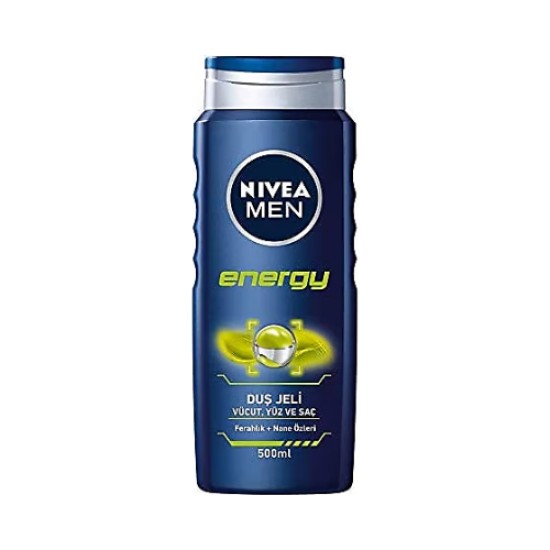 NIVEA DUS JELI ENERGY ERKEK 500 ML