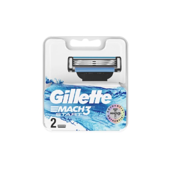 GILLETTE MACH3 START REPLACEMENT SHAVING BAR 2 PACK
