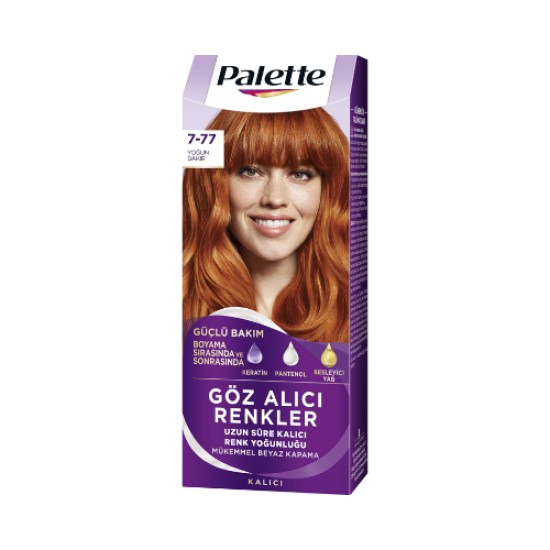 EYE-CATCHING COLORS IN THE PALLET 7-77 INTENSE COPPER